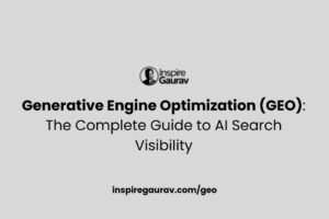 Generative engine optimization guide for AI search visibility