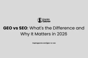 GEO vs SEO